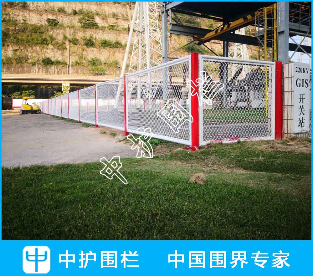深圳媽灣電廠廠區隔離護欄網安裝